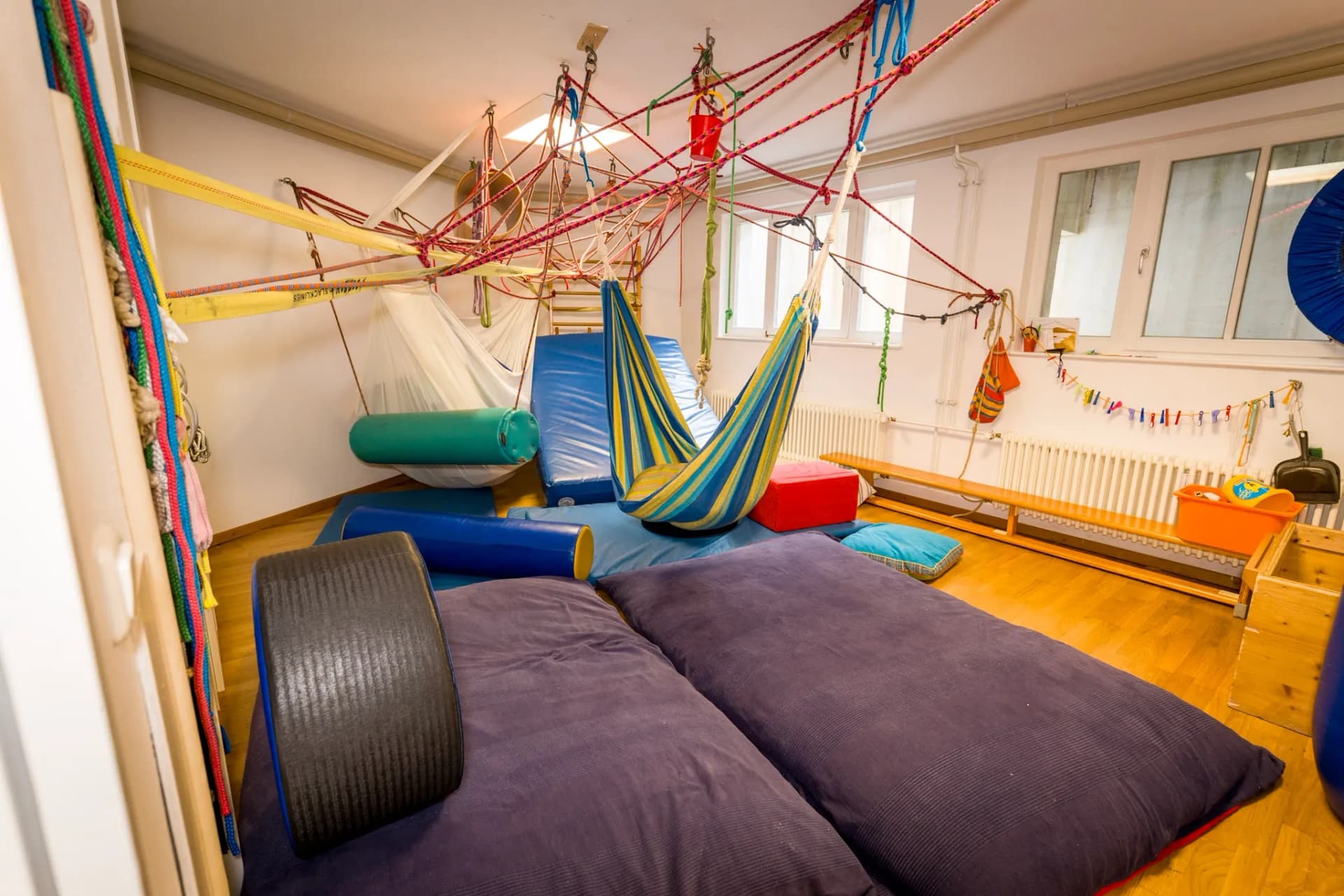 Grobmotorikraum in der Praxis Riem