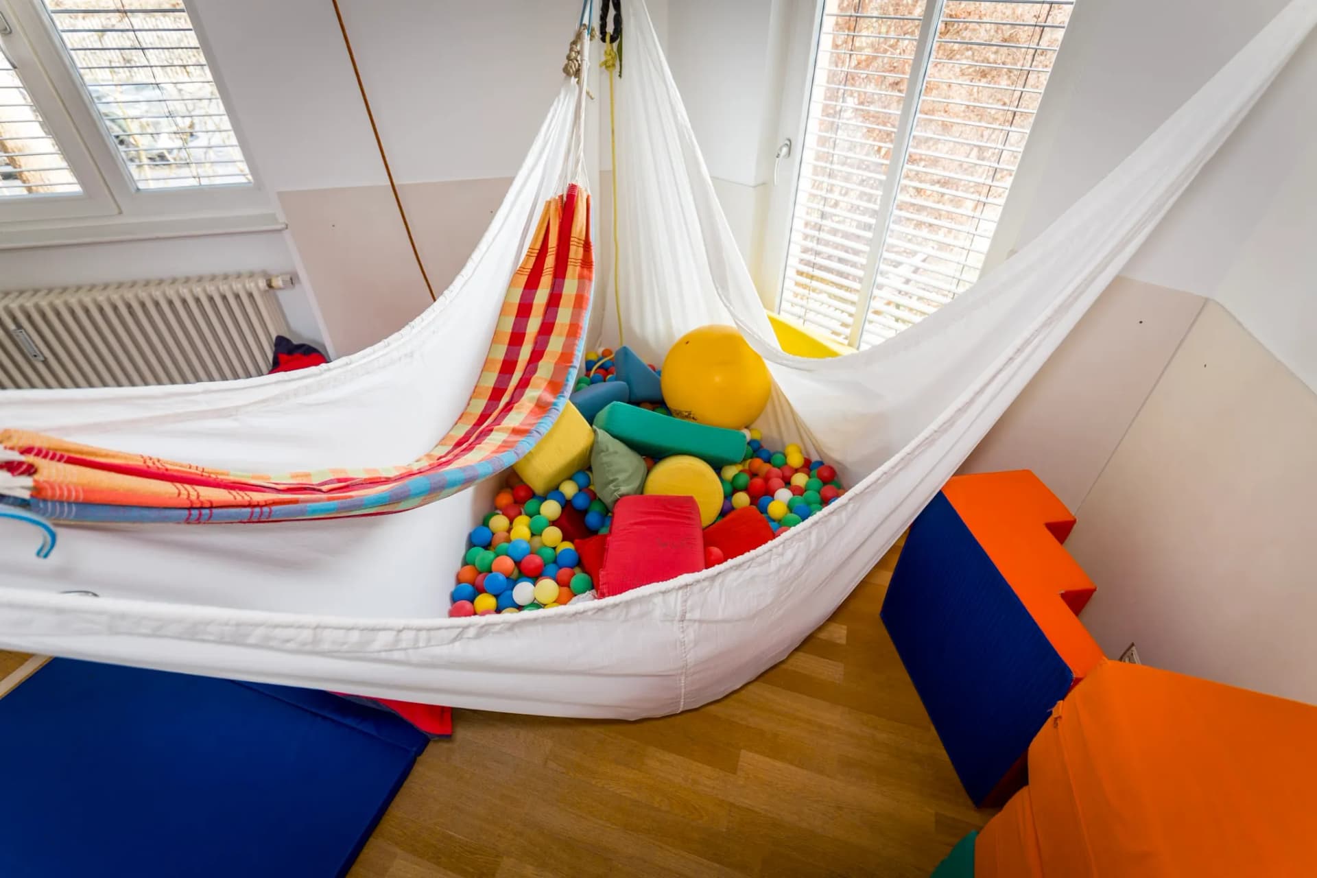 Bällebad in der Praxis Riem